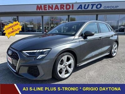 Begagnad Audi A3 Sportback S-Line 150 HK (110 kW) 2023 Grå Halvkombi