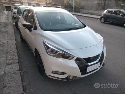 Usata Nissan Micra Tekna 90 CV (66 kW) 2019 Bianco Utilitaria