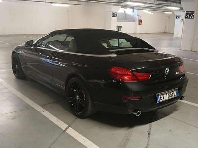 Begagnad BMW 640 Cabriolet M Sport 313 HK (230 kW) 2014 Svart Cab