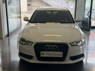 Usata Audi A6 Advanced Plus 177 CV (130 kW) 2012 Bianco Station wagon