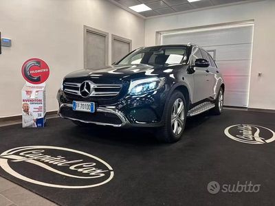 Usata Mercedes GLC250 204 CV (150 kW) 2016 Nero SUV