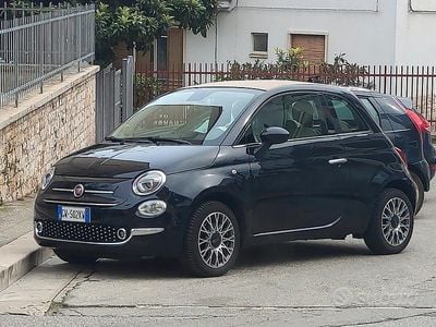 Usata Fiat 500C Lounge 69 CV (50 kW) 2019 Nero Cabrio