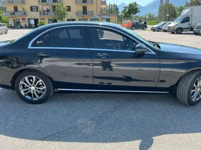 Usata Mercedes C200 Executive 136 CV (100 kW) 2016 Nero Berlina