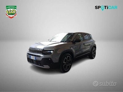 Usata Jeep Avenger Summit 101 CV (74 kW) 2025 Grigio SUV