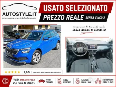 Usata Skoda Kamiq Ambition 110 CV (80 kW) 2022 Bluazzurro SUV