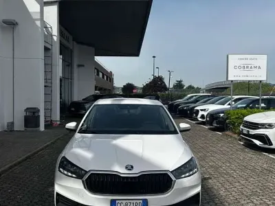 Usata Skoda Fabia Ambition 80 CV (58 kW) 2022 Bianco Utilitaria