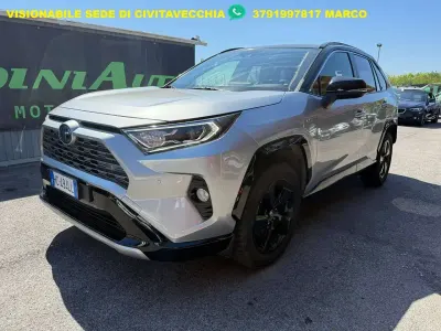 Usata Toyota RAV4 Hybrid Lounge 178 CV (130 kW) 2019 Argento SUV
