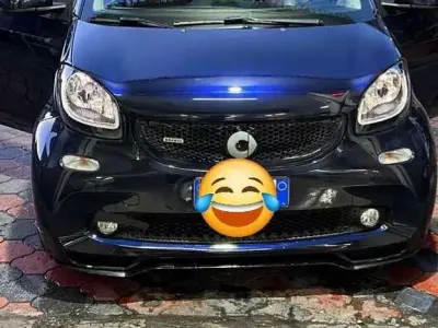 Usata Smart ForTwo Coupé Brabus 109 CV (80 kW) 2018 Blu/azzurro Coupé