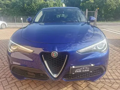 Usata Alfa Romeo Stelvio Business 160 CV (117 kW) 2021 Blu SUV