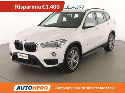 Usata BMW X1 Advantage 150 CV (110 kW) 2015 Bianco SUV