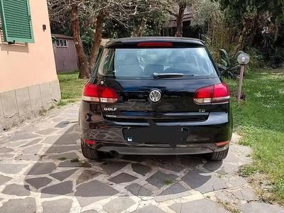 Usata VW Golf VI Highline 105 CV (77 kW) 2010 Nero Utilitaria
