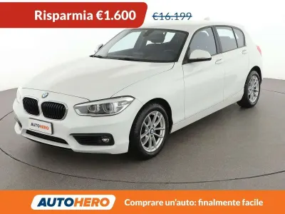 Usata BMW 118 Advantage 150 CV (110 kW) 2019 Bianco Utilitaria