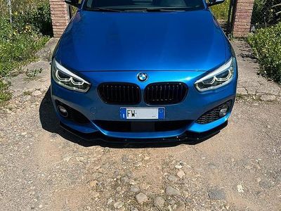 Usata BMW 116 M Sport 2015 Blu Utilitaria