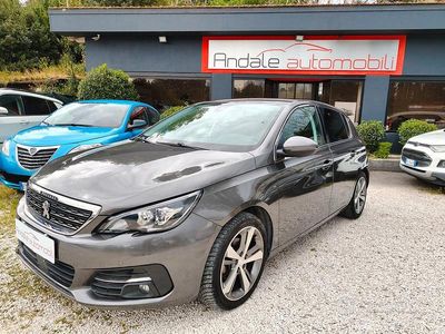 Usata Peugeot 308 Allure 131 CV (96 kW) 2018 Grigio Berlina