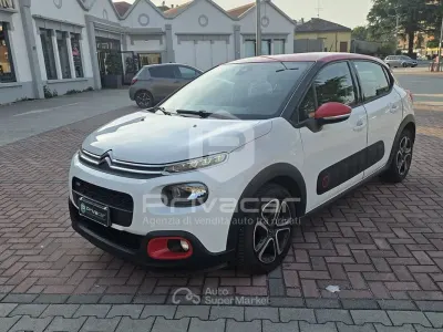 Begagnad Citroën C3 PureTech 82 HK (60 kW) 2017 Vit Sedan