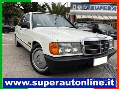 Usata Mercedes 190 122 CV (89 kW) 1985 Bianco Berlina