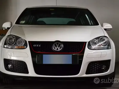 Usata VW Golf V GTI 200 CV (147 kW) 2007 Bianco Berlina