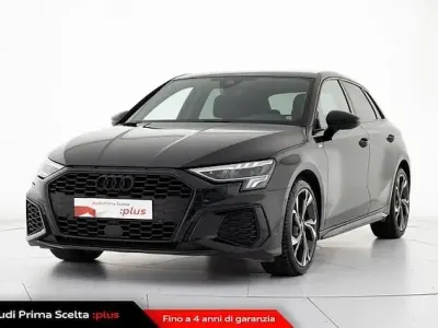 Usata Audi A3 S-Line 116 CV (85 kW) 2023 Nero mythos metallizzato Berlina