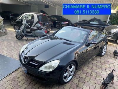 usata Mercedes SLK200 cabrio pelle rossa A.S.I_permute_