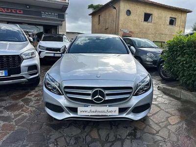 Usata Mercedes C200 Business 136 CV (100 kW) 2016 Argento Berlina