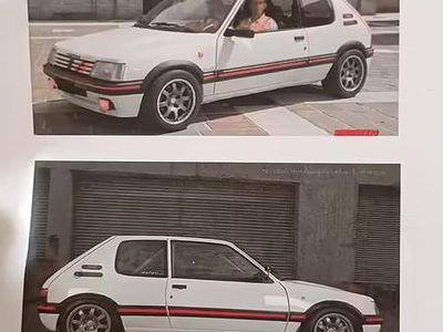 Usata Peugeot 205 128 CV (94 kW) 1987 Bianco Berlina