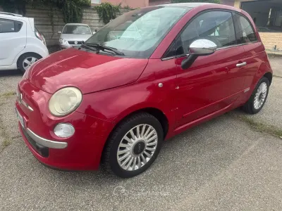 Usado Fiat 500 69 CV (50 kW) 2009 Rojo Descapotable