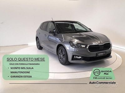 Usata Skoda Fabia 80 CV (58 kW) 2025 Grigio scuro Utilitaria