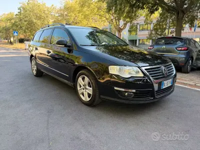 Usata VW Passat 105 CV (77 kW) 2007 Nero Station wagon