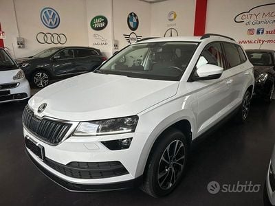 Usata Skoda Karoq SportLine 115 CV (84 kW) 2022 Bianco SUV