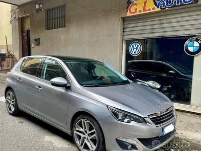 Usata Peugeot 308 GT-line 115 CV (84 kW) 2015 Grigio Berlina