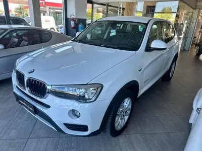 Usata BMW X3 Advantage 190 CV (139 kW) 2017 Bianco SUV