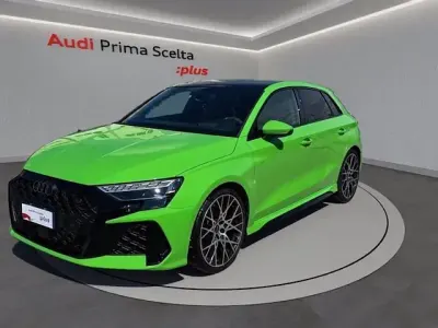 Usata Audi RS3 Sportback Comfort 400 CV (294 kW) 2025 Verde kyalami Utilitaria