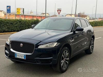 Begagnad Jaguar F-Pace S 300 HK (220 kW) 2017 Blå SUV
