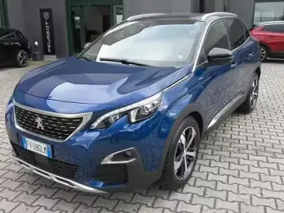 Usata Peugeot 3008 GT-line 131 CV (96 kW) 2019 Blu SUV