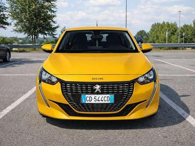 Usata Peugeot 208 Active 68 CV (50 kW) 2021 Giallo Utilitaria