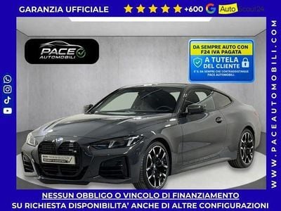 Usata BMW 420 M Sport 184 CV (135 kW) 2024 Grigio metallizzato Utilitaria