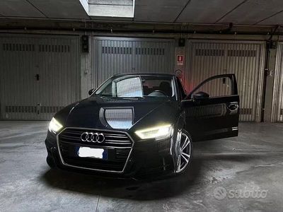 Usata Audi A3 S-Line 150 CV (110 kW) 2020 Nero Berlina