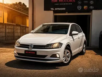 Usata VW Polo Comfortline 80 CV (58 kW) 2019 Bianco Utilitaria