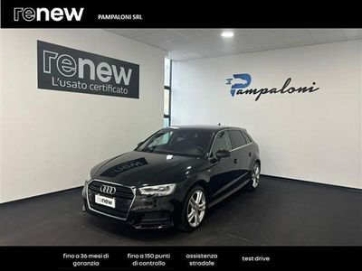 Usata Audi A3 Admired 116 CV (85 kW) 2019 Nero Berlina