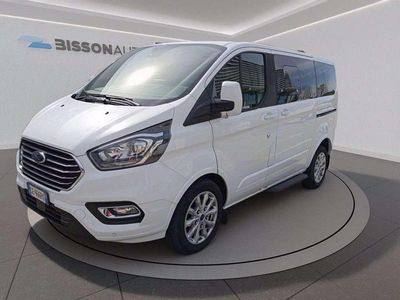 Usata Ford Tourneo Custom Titanium 131 CV (96 kW) 2021 Bianco frozen Furgone