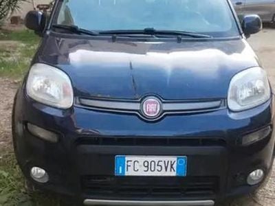 Usata Fiat Panda 4x4 S 95 CV (69 kW) 2016 Blu Utilitaria