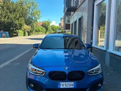 Usata BMW 116 M Performance 116 CV (85 kW) 2017 Blu Utilitaria