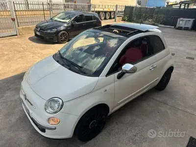 Usata Fiat 500 Sport 101 CV (74 kW) 2010 Bianco Utilitaria