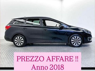 Begagnad Kia Ceed 2018 Svart Halvkombi