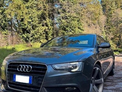 Usata Audi A5 S-Line 177 CV (130 kW) 2013 Grigio Coupé