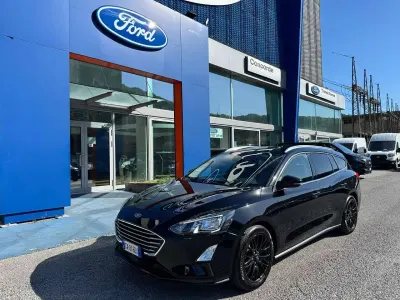 Usata Ford Focus Business Edition 120 CV (88 kW) 2021 Nero Station wagon