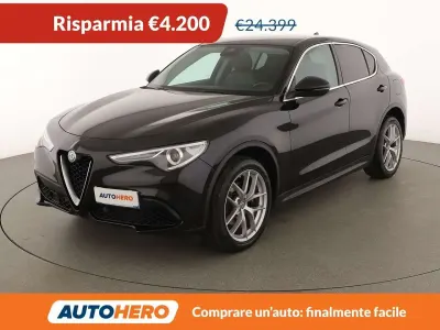 Usata Alfa Romeo Stelvio 280 CV (205 kW) 2017 Nero SUV