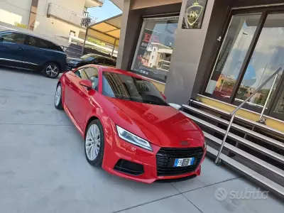 Usata Audi TT S-Line 184 CV (135 kW) 2016 Rosso Coupé