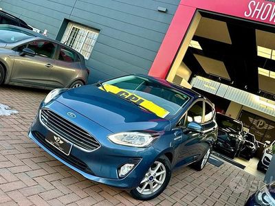 Usata Ford Fiesta Titanium 75 CV (55 kW) 2020 Blu/azzurro Berlina