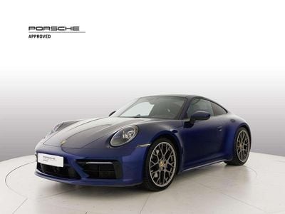 Usata Porsche 911 Carrera 4S 450 CV (330 kW) 2019 Blu genziana metallizzato/blu genziana metallizzato Coupé